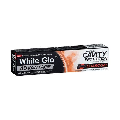 White Glo Charcoal Whitening Toothpaste 140 g
