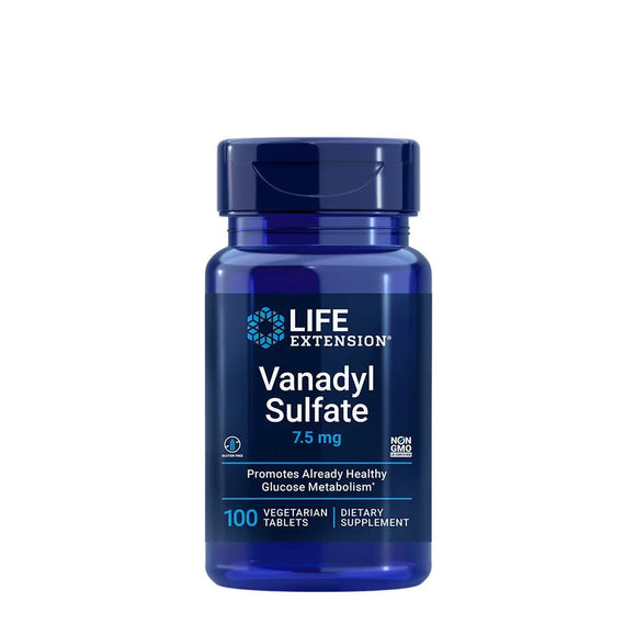 LIFE EXTENSION VANADYL SULFATE 7.5 MG (100 TABLETS)
