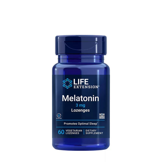 LIFE EXTENSION MELATONIN 3 MG (60 LOZENGES)