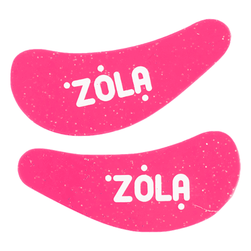 ZOLA silicone eye pads pink, 1 pair