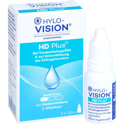 Hylo-Vision HD plus eye drops, 30 ml