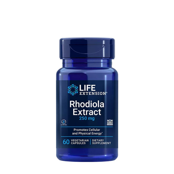 LIFE EXTENSION RHODIOLA EXTRACT 250 MG (60 CAPSULES)