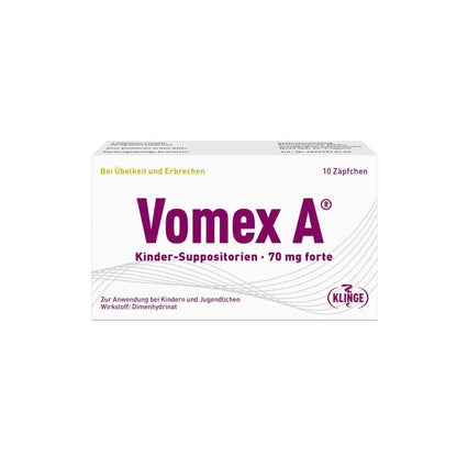 Vomex A 70 mg Kid's Suppositories