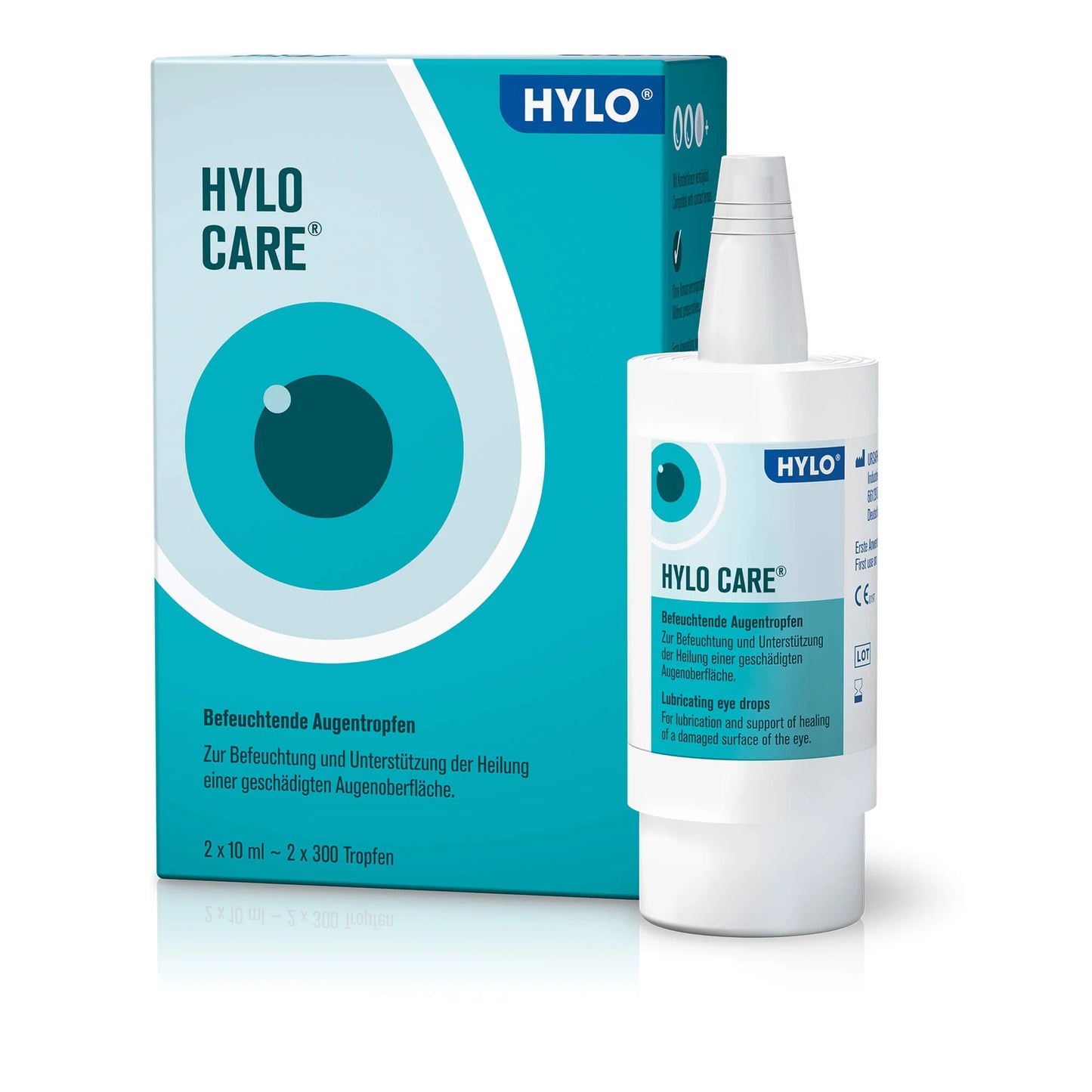 HYLO CARE moisturizing eye drops, 20 ml
