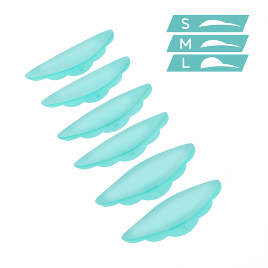 INNOVATOR COSMETICS set of silicone pads ULTRA SOFT S, M, L, 3 pairs
