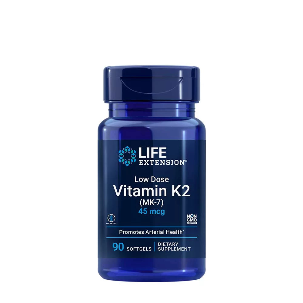 LIFE EXTENSION LOW DOSE VITAMIN K2 (90 SOFTGELS)