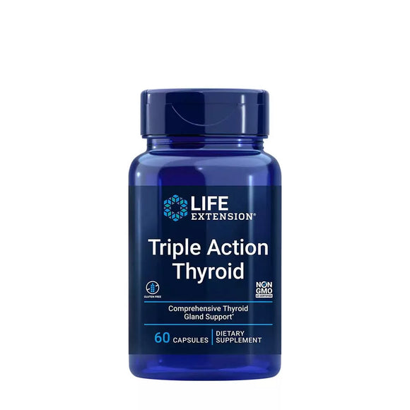 LIFE EXTENSION TRIPLE ACTION THYROID (60 CAPSULES)