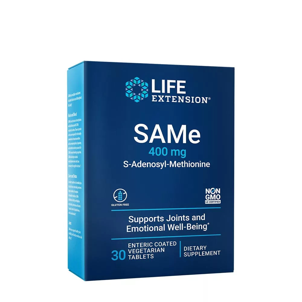 LIFE EXTENSION SAME 400 MG (S-ADENOSYL-METHIONINE)