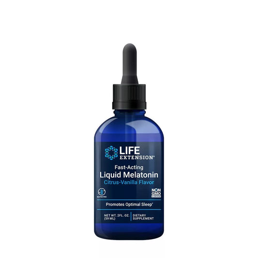 LIFE EXTENSION FAST-ACTING LIQUID MELATONIN CITRUS-VANILLA 59 ml