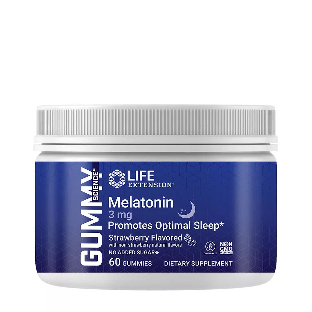 LIFE EXTENSION GUMMY SCIENCE™ MELATONIN (60 GUMMIES)