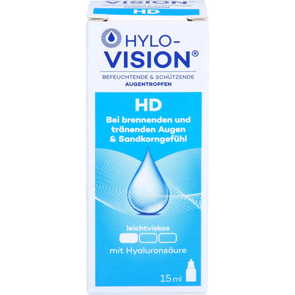 Hylo-Vision HD eye drops, 15 ml