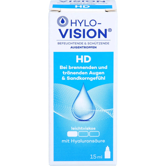 Hylo-Vision HD eye drops, 15 ml