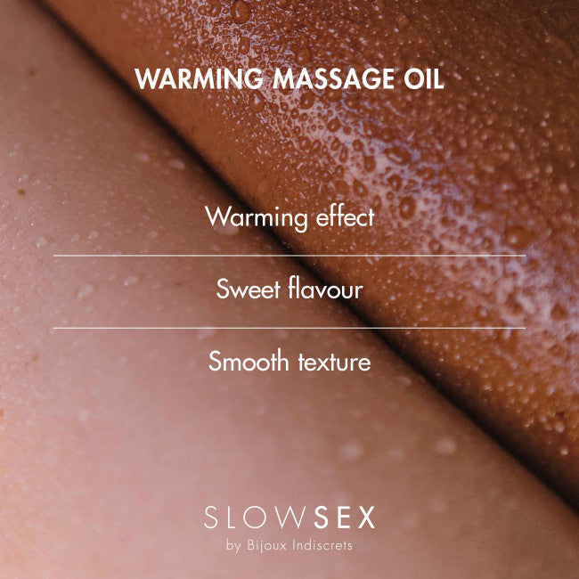 Bijoux Indiscrets Slow Sex Warming Massage Oil 50ml