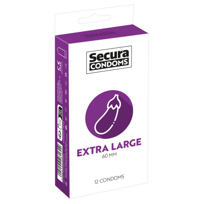 Secura Kondome Extra Large Condoms 60 mm