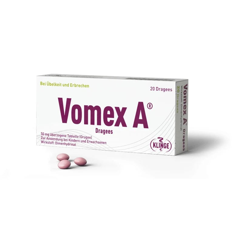 Vomex A dragees, 20 dragees