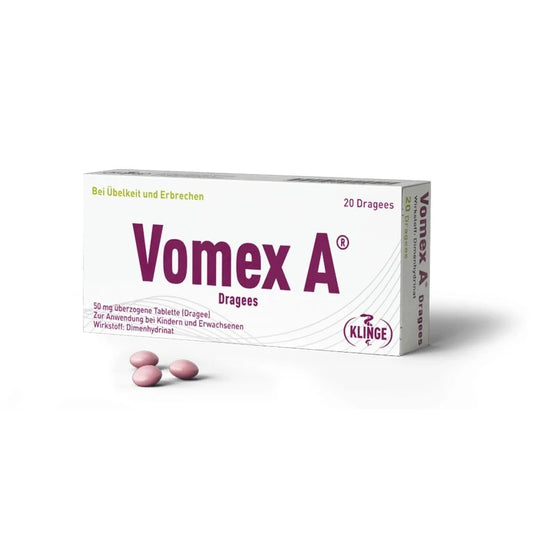 Vomex A dragees, 20 dragees