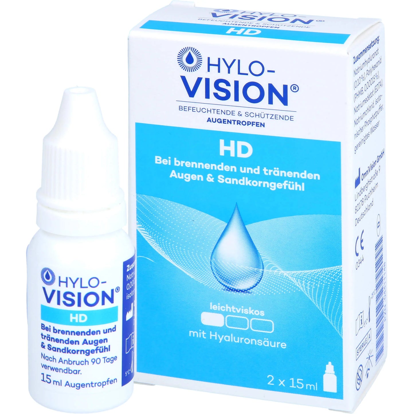 Hylo-Vision HD eye drops, 30 ml