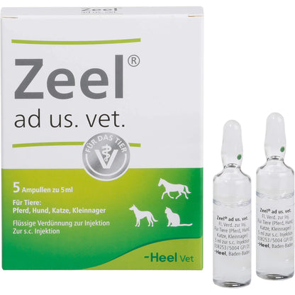 Zeel ad us. vet. liquid dilution ampoules for horses, dogs, cats and small rodents