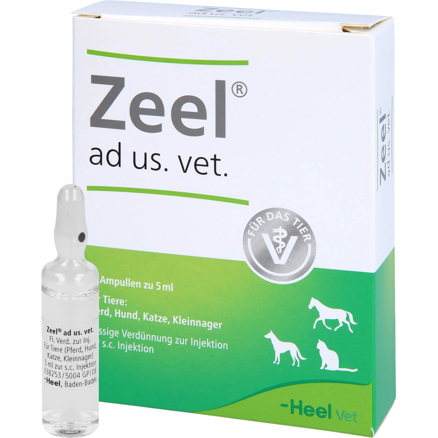 Zeel ad us. vet. liquid dilution ampoules for horses, dogs, cats and small rodents