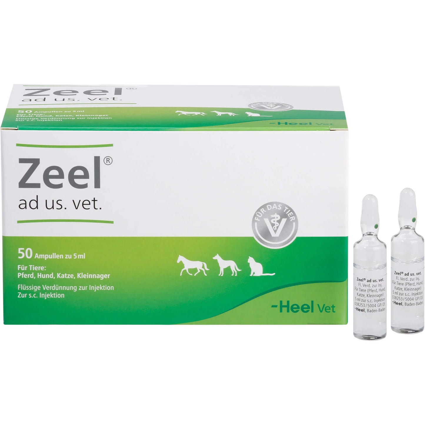 Zeel ad us. vet. liquid dilution ampoules for horses, dogs, cats and small rodents