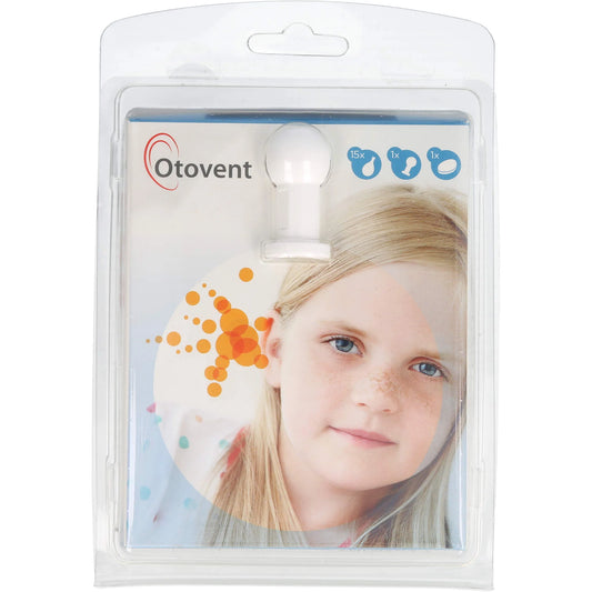 Otovent system combination pack with nasal piece, membranes and insert