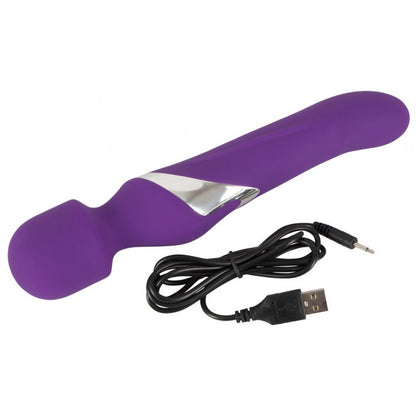 Javida Wand & Pearl Vibrator Purple