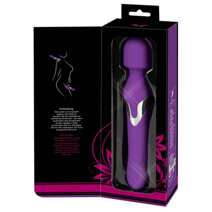 Javida Wand & Pearl Vibrator Purple