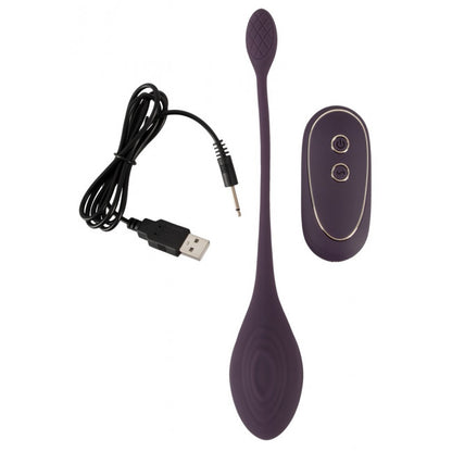 Training Pleasure Balls RC Single Vibrating Love Ball Purple