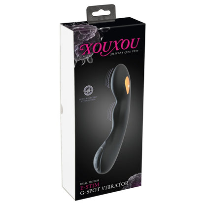 XouXou E-Stim G-Spot Vibrator Black
