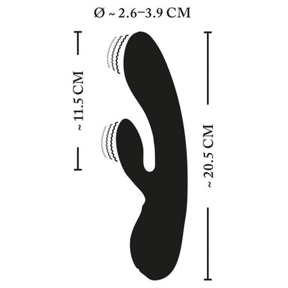 XouXou e-Rabbit Vibrator Black