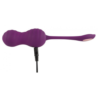 Javida RC Love Balls with 2 Functions Vibration & Thrusting Purple