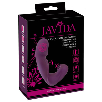 Javida 4 Function Vibrator Purple