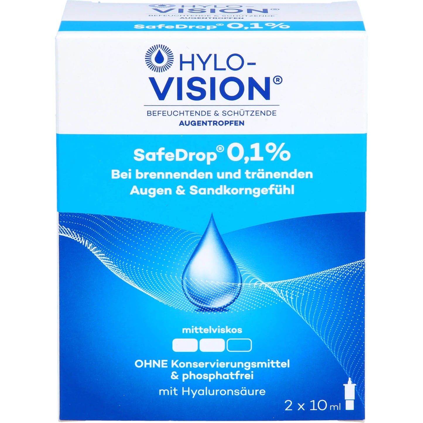 Hylo-Vision SafeDrop 0.1% solution, 20 ml