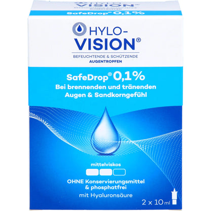 Hylo-Vision SafeDrop 0.1% solution, 20 ml