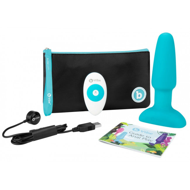 b-Vibe Rimming Plug 2 Turquoise My Dr. XM b-Vibe Rimming Plug 2 Turquoise My Dr. XM