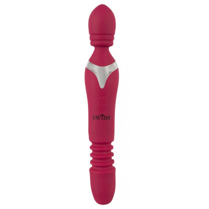 Javida Massage Wand Warming & Thrusting Vibe Red