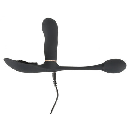 GoGasm Pussy & Ass Vibrator Black