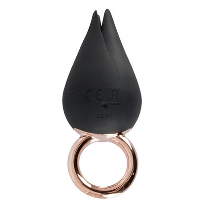 Belou White Flutter Effect Finger Vibrator Black