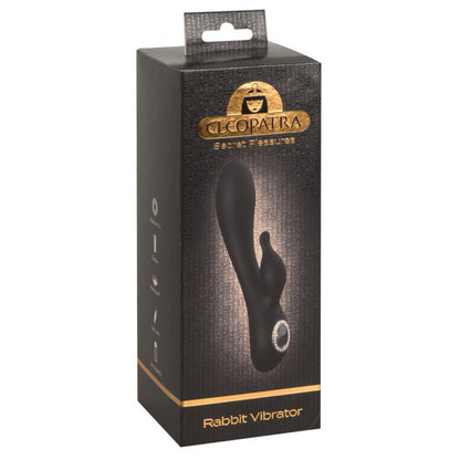 Cleopatra Secret Pleasures Rabbit Vibrator Black