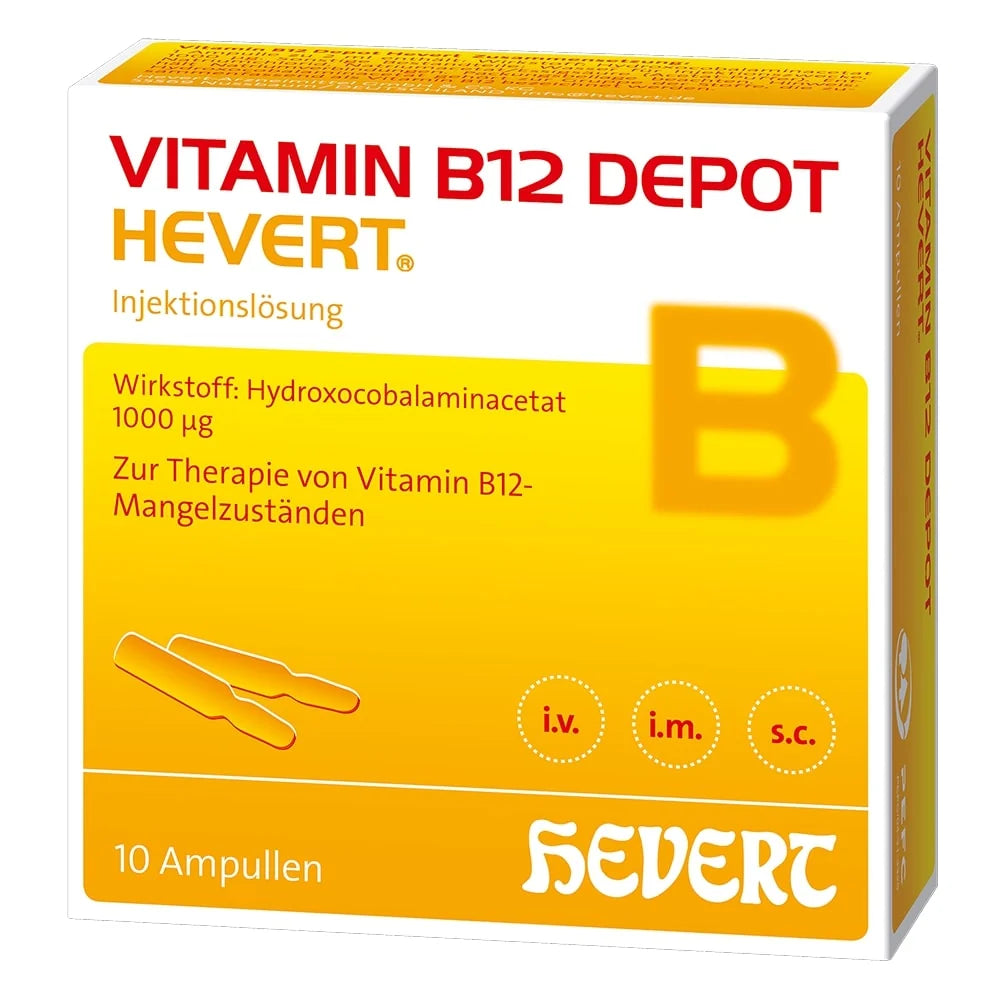 Vitamin B12 Depot Hevert, 10 ampoules