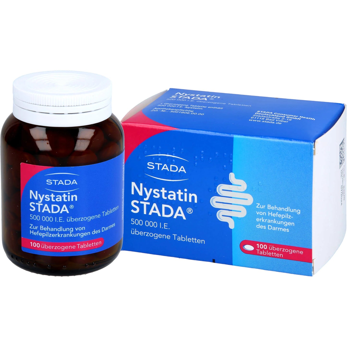 STADA Nystatin tablets, 100 tablets