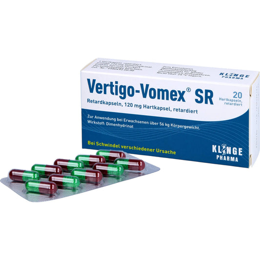 Vertigo-Vomex SR delayed-release, 20 capsules