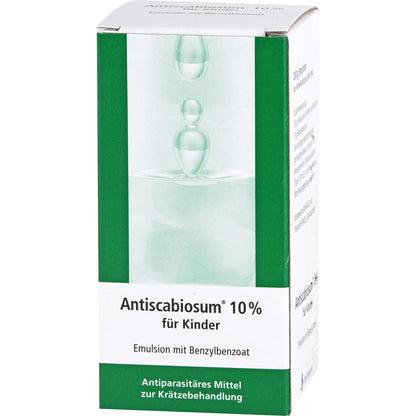 Antiscabiosum 10% for kids, emulsion for scabies treatment, 200 ml