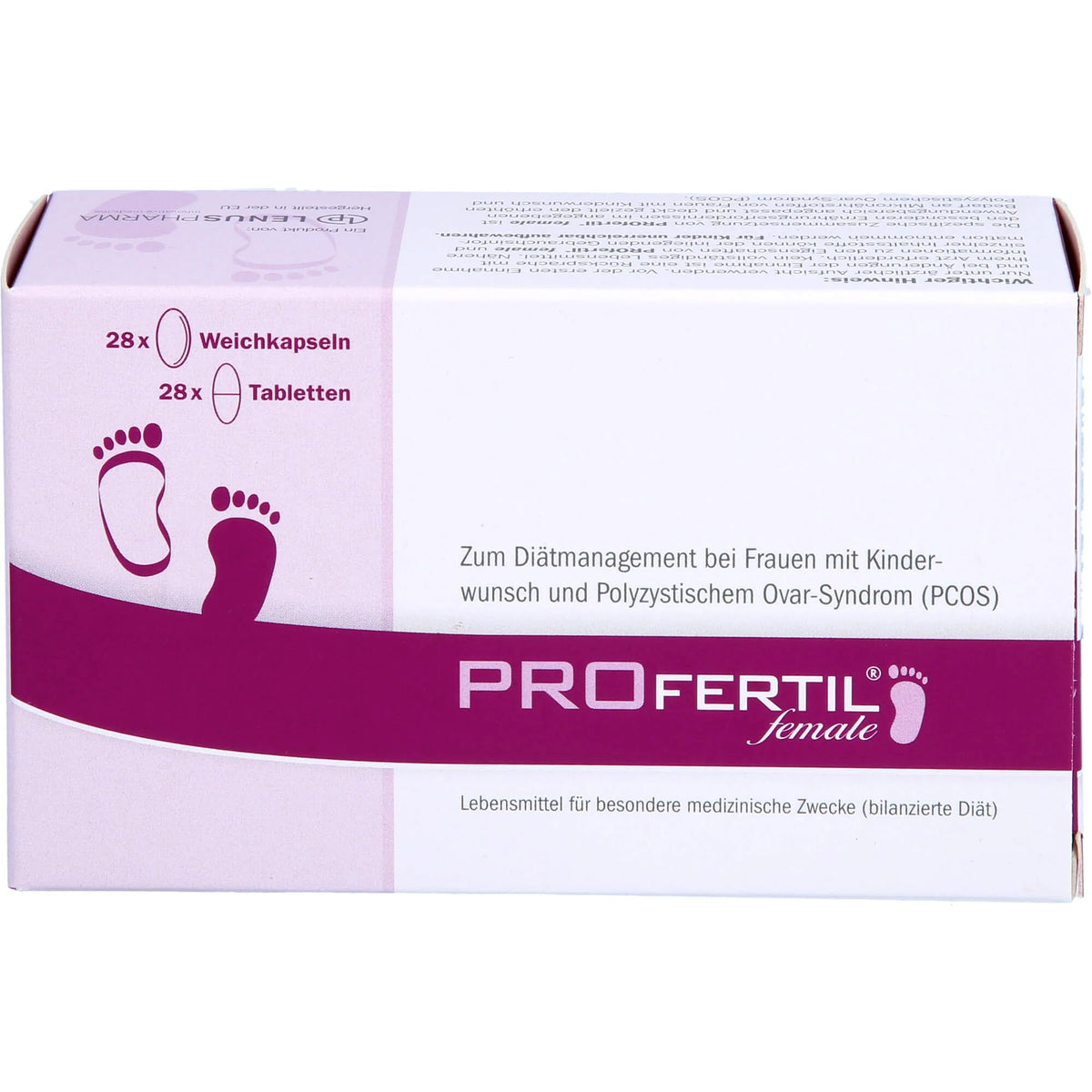 PROfertil female 28 tablets and 28 capsules combination pack