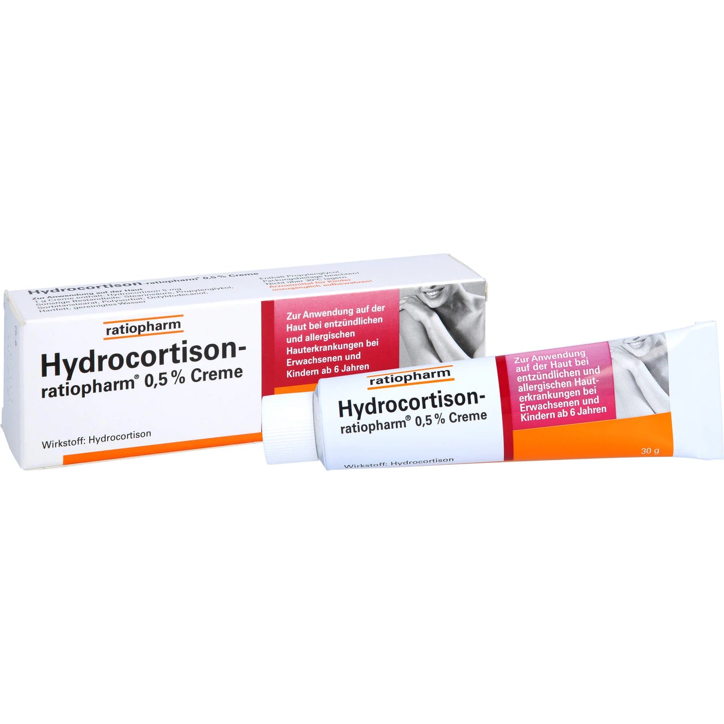 Hydrocortisone ratiopharm 0.5%, 30 g cream