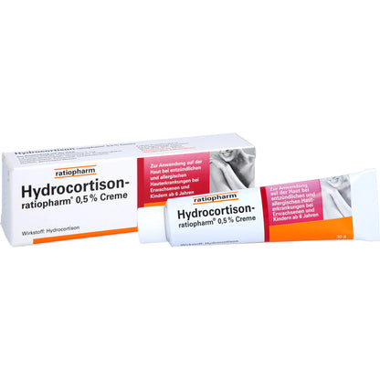 Hydrocortisone ratiopharm 0.5%, 30 g cream
