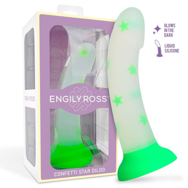 Engily Ross Dildox Glow-In-The-Dark Confetti Stars Liquid Silicone Dil My Dr. XM Engily Ross Dildox Glow-In-The-Dark Confetti Stars Liquid Silicone Dil My Dr. XM