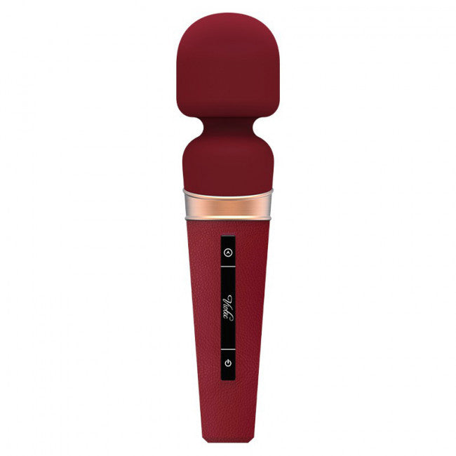 Viotec Titan Wand Vibrator Gold & Wine Red