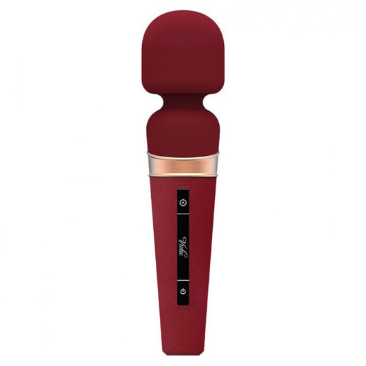Viotec Titan Wand Vibrator Gold & Wine Red