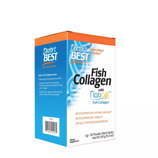 DOCTOR'S BEST FISH COLLAGEN WITH TRUMARINE COLLAGEN (30 PACKS)